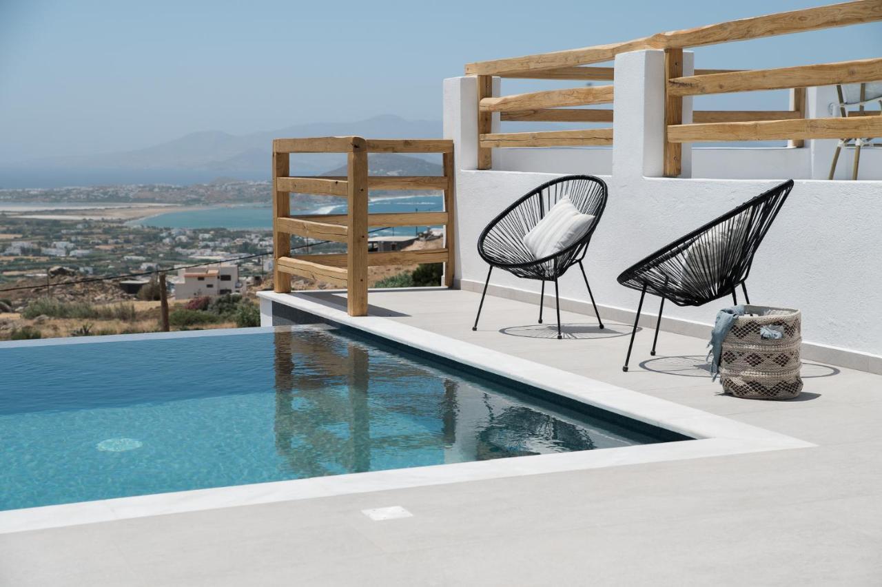 Naxos Skyline Deluxe Villas Agkidia Exterior photo
