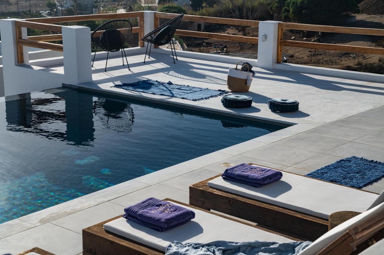 Naxos Skyline Deluxe Villas Agkidia Exterior photo