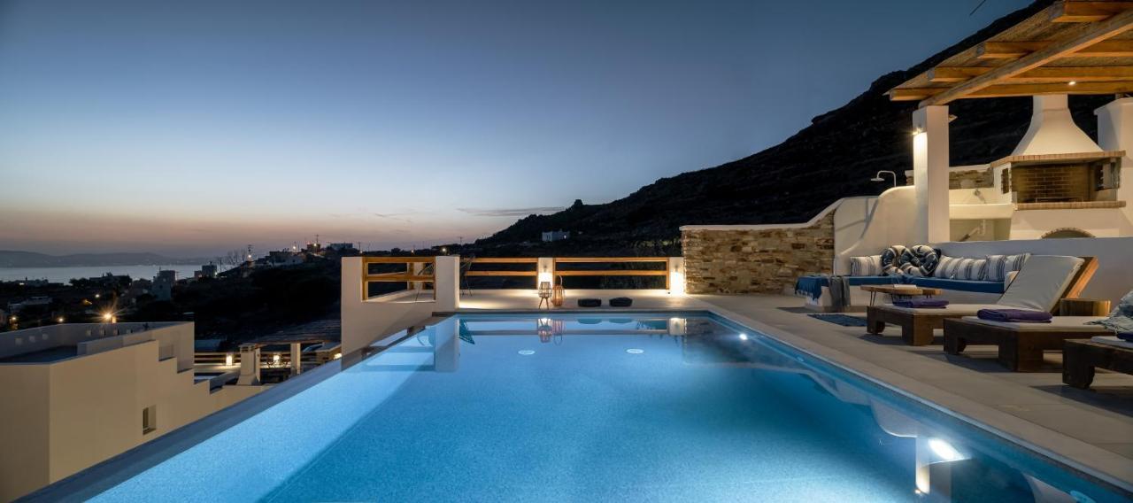 Naxos Skyline Deluxe Villas Agkidia Exterior photo