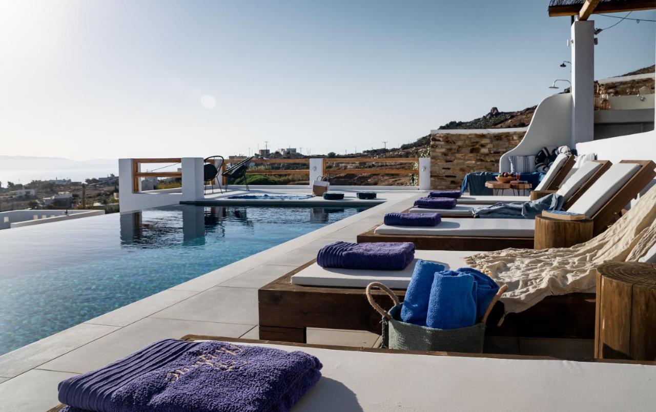 Naxos Skyline Deluxe Villas Agkidia Exterior photo