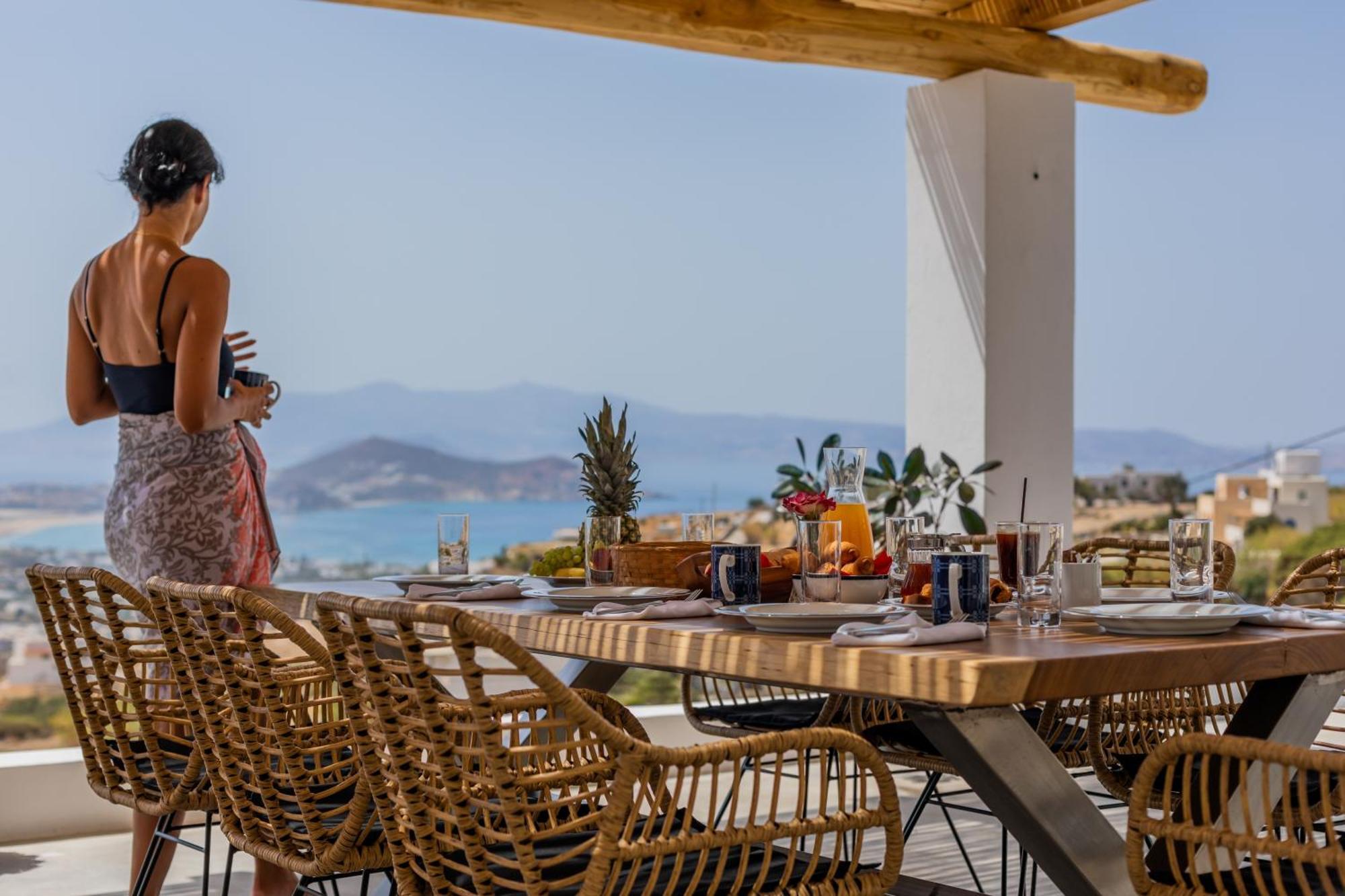 Naxos Skyline Deluxe Villas Agkidia Exterior photo